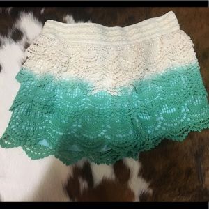 Lace shorts
